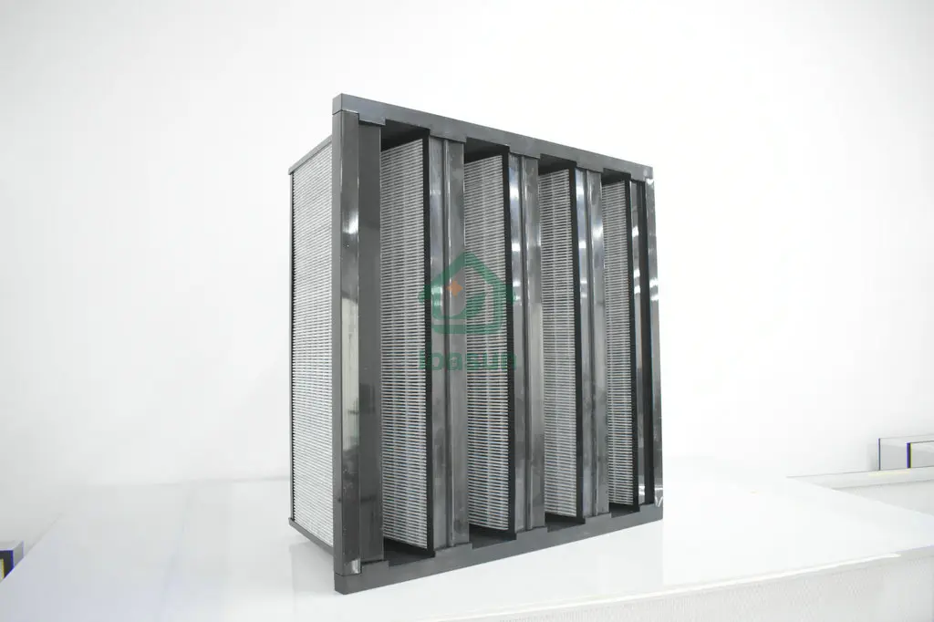 W型塑胶框中效过滤器