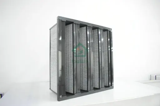 W型塑胶框中效过滤器